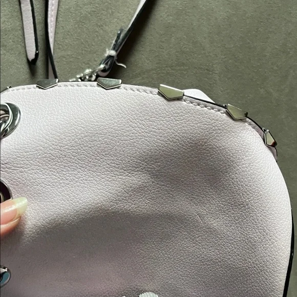 Zara Light Pink Mini Bucket Bag - Picture 8 of 10